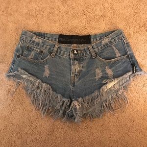 One teaspoon jean shorts